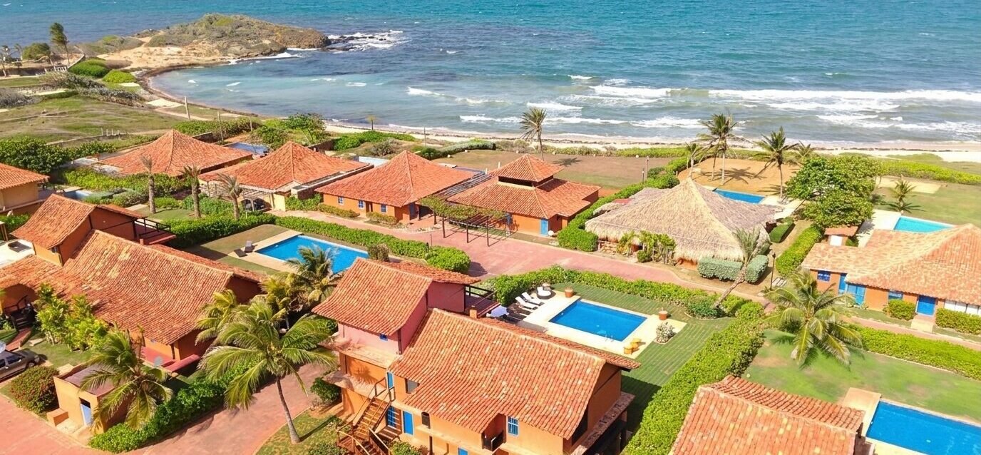 Puerto Real ranchos a orillas del mar isla de margarita venezuela